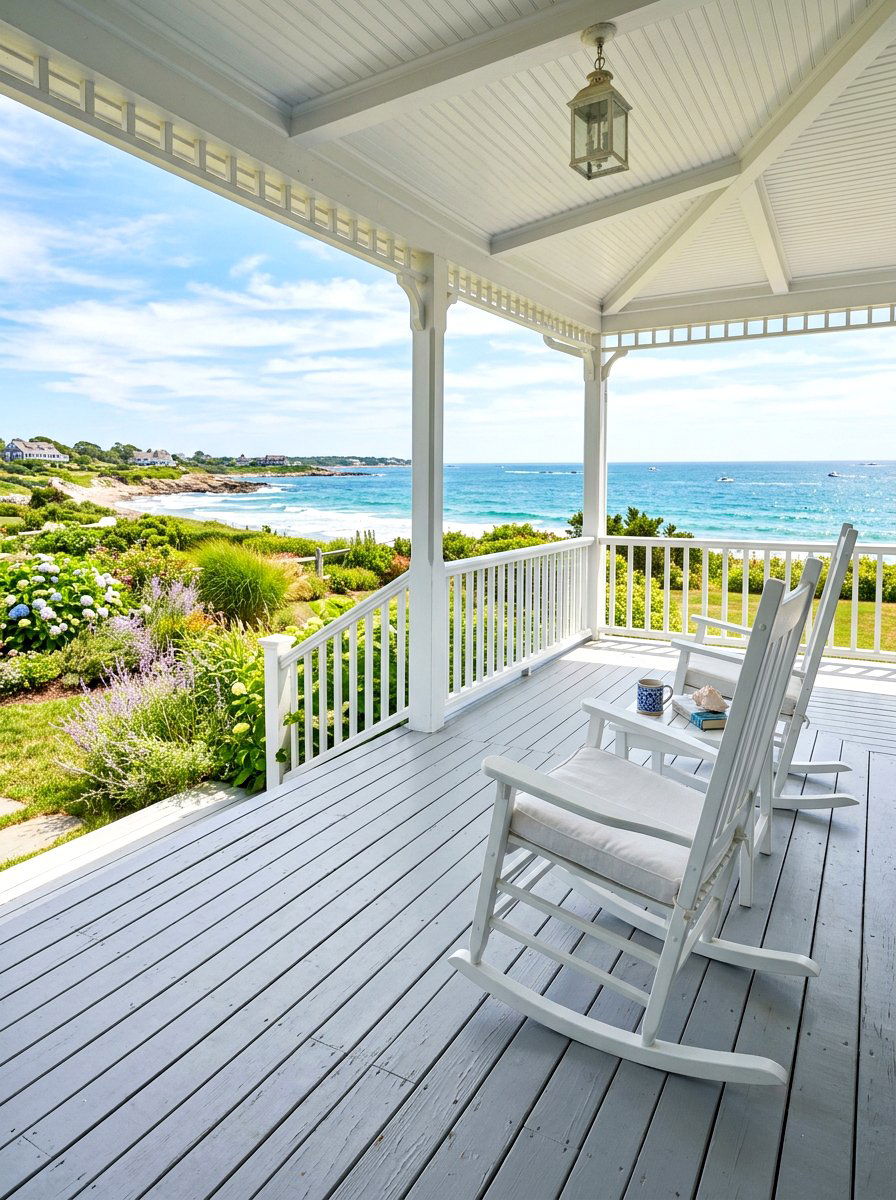 Coastal Veranda Flooring - 30 East Coast patio ideas