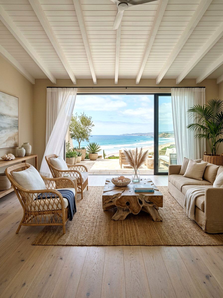 Coastal Villa Living Room - 30 European villa living room ideas