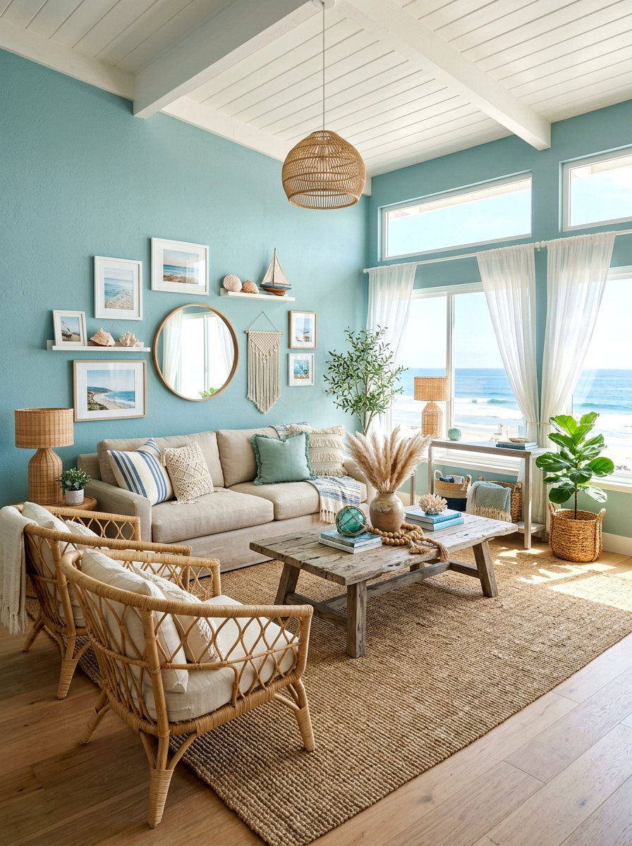 30 Boho Living Room Ideas to Layer Color, Comfort, and Cool