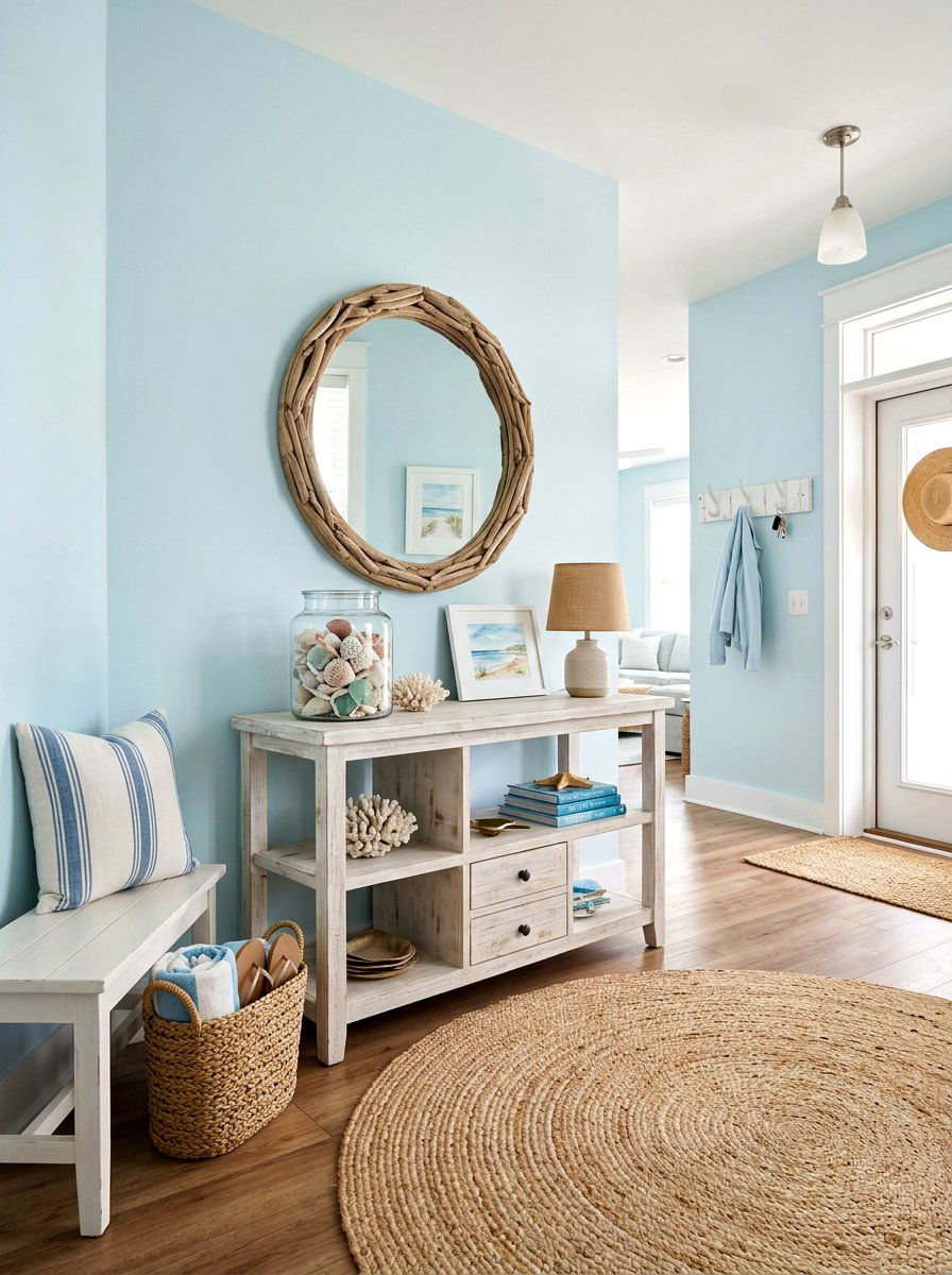 Coastal entryway decor - 30 entryway ideas