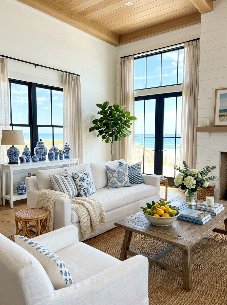 Coastal grandmother aesthetic - 30 Nancy Meyers dining room ideas