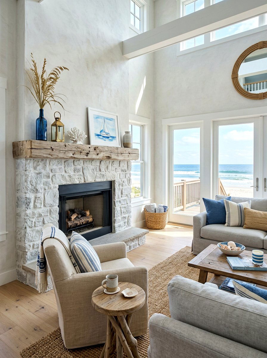 30 Limewash Fireplace Ideas for Soft Color and Old-World Charm