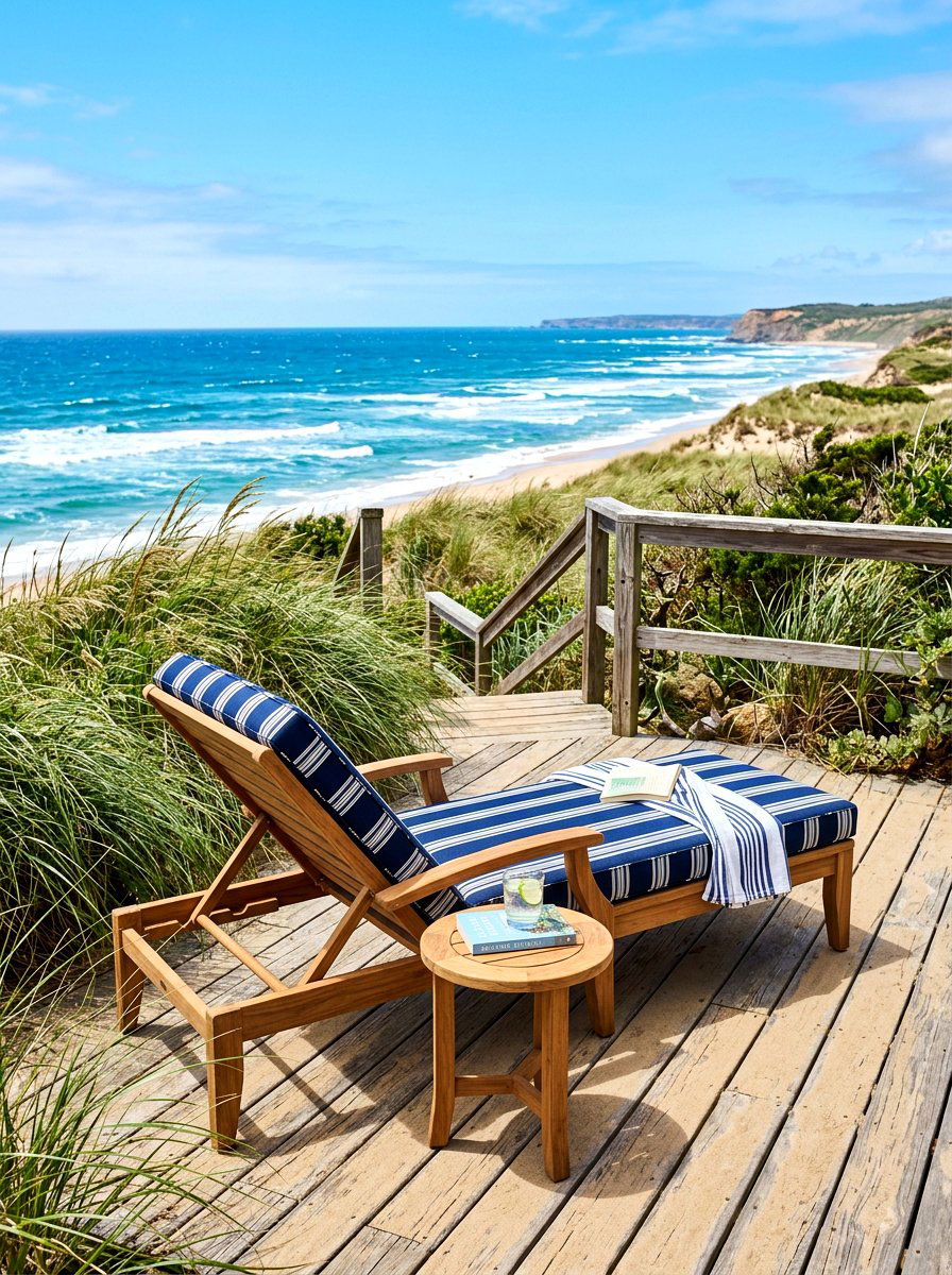 Coastal lounge chair - 30 pool lounge chair ideas