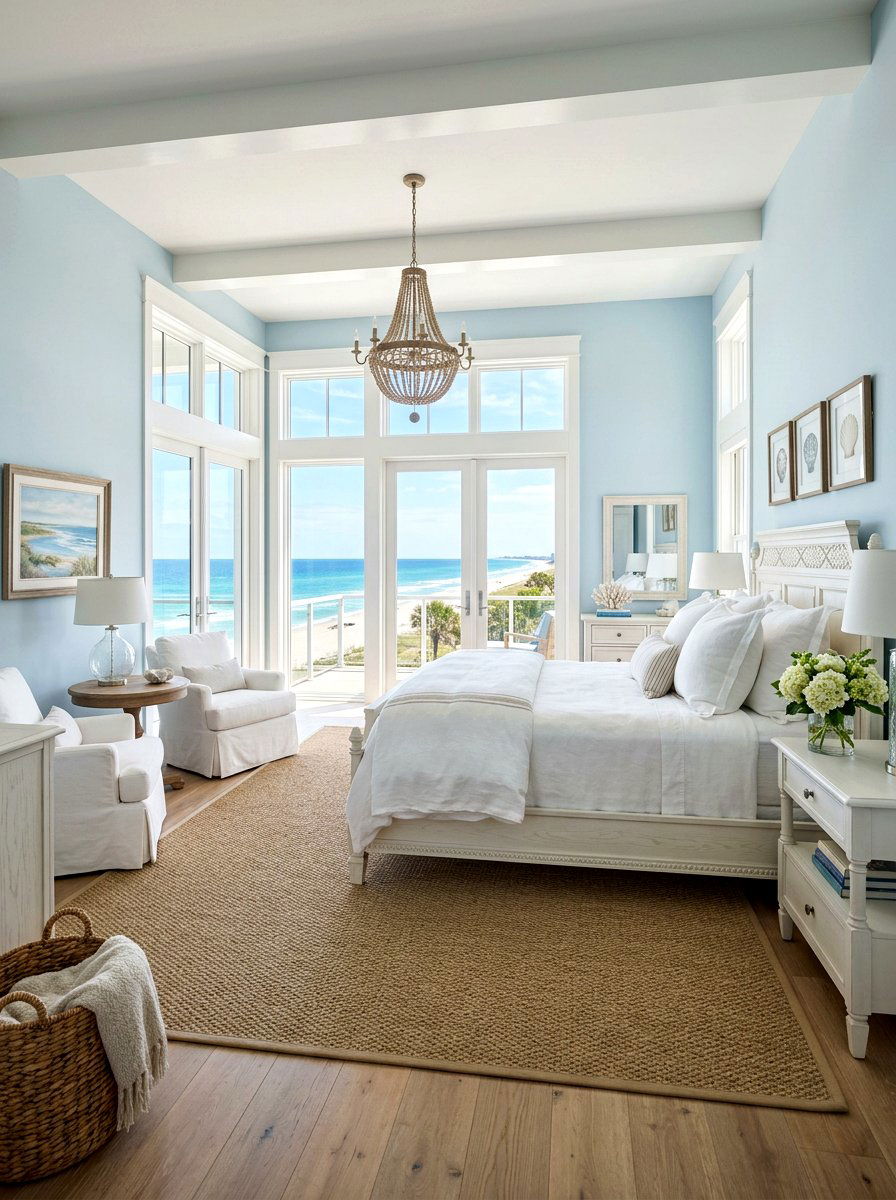 Coastal luxury master bedroom - 30 luxury Pinterest bedroom ideas