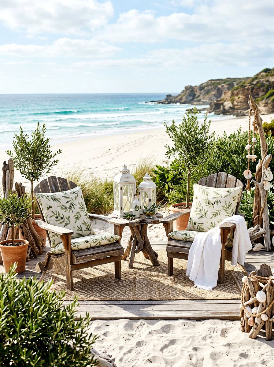 Coastal olive garden decor - 30 olive patio decor ideas