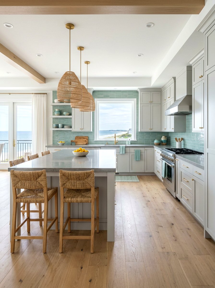 Coastal stone gray kitchen - 30 stone gray kitchen ideas