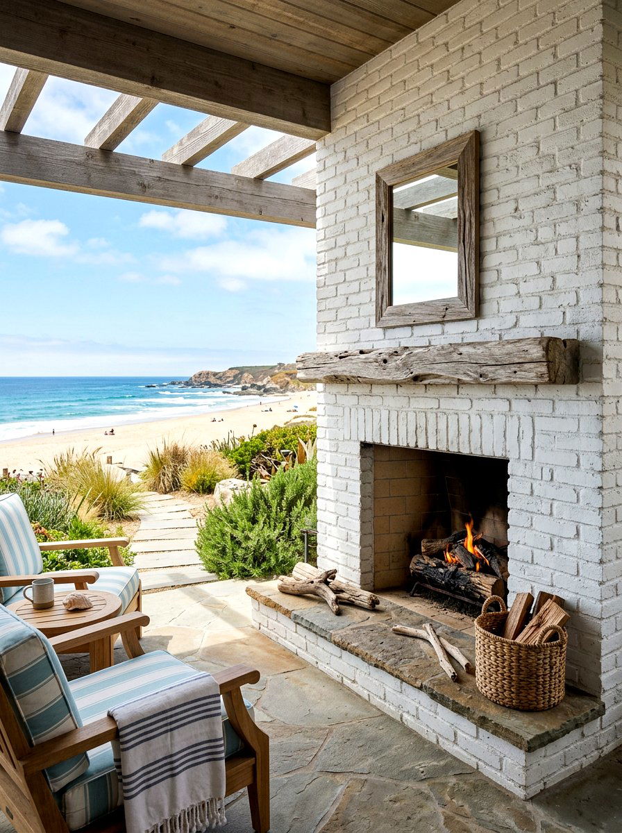 Brick Outdoor Fireplace Ideas: 30 Stylish Designs for Cozy Nights