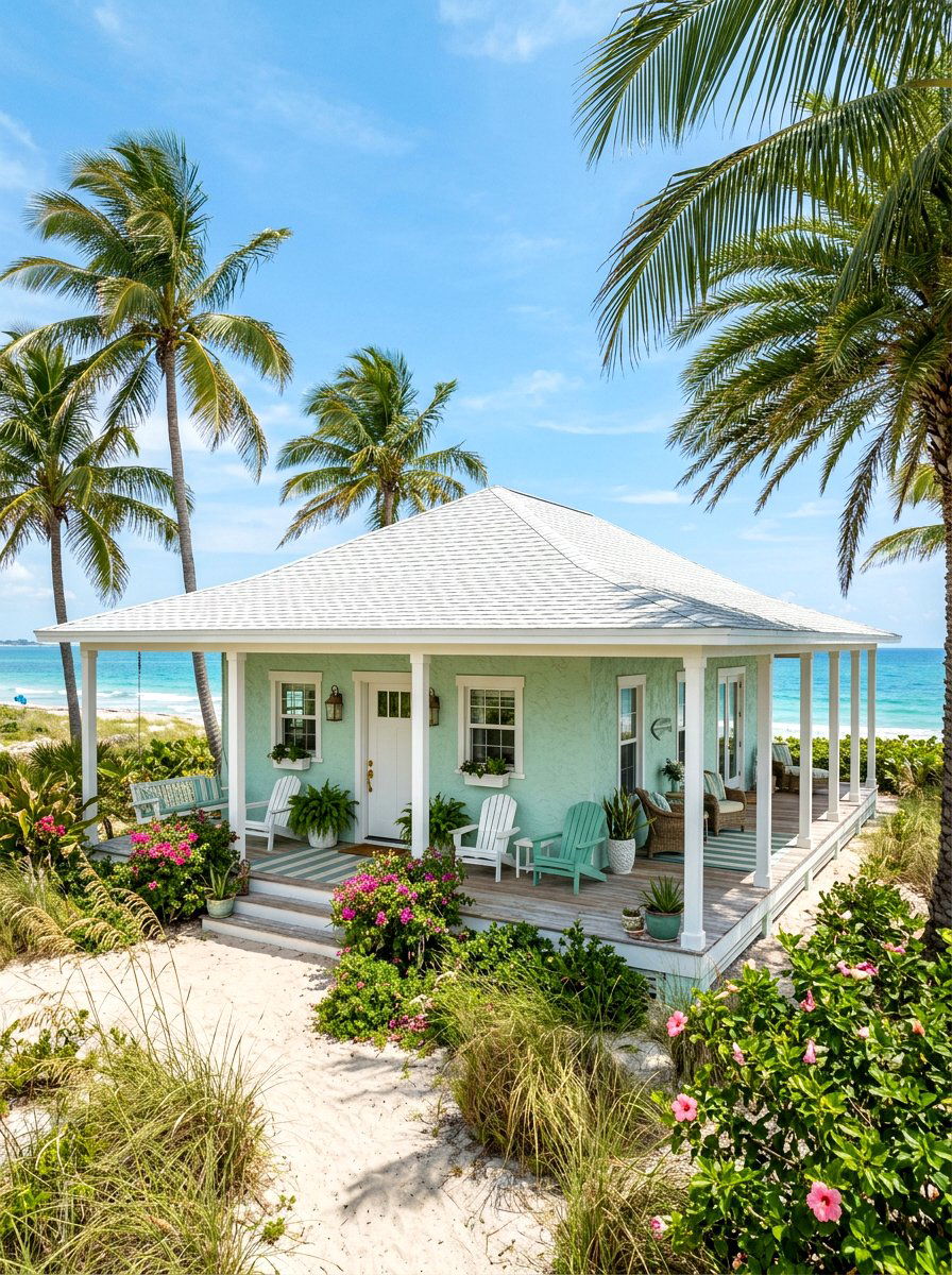 Coastal style clay stucco - 30 clay stucco exterior ideas