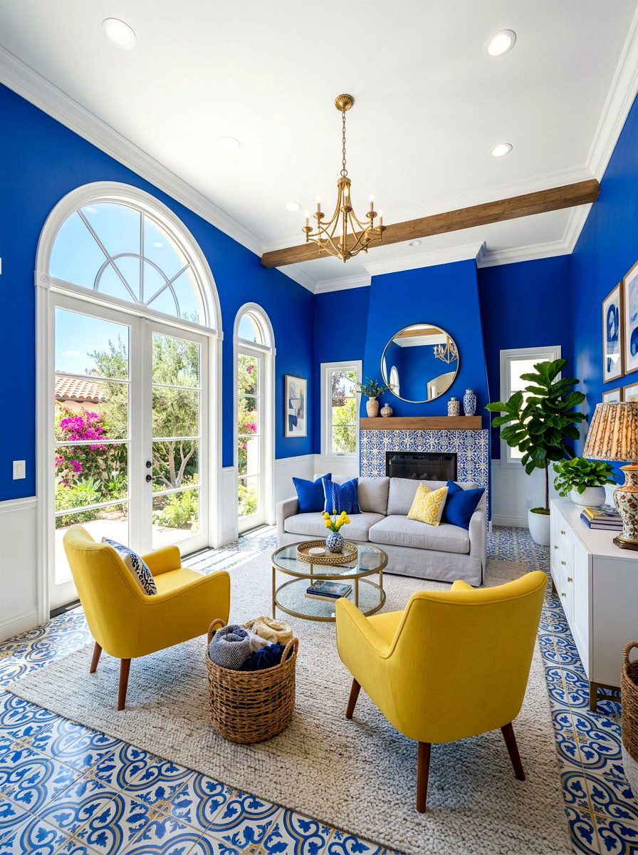 30 Blue Living Room Ideas for a Bright, Beautiful Gathering Space