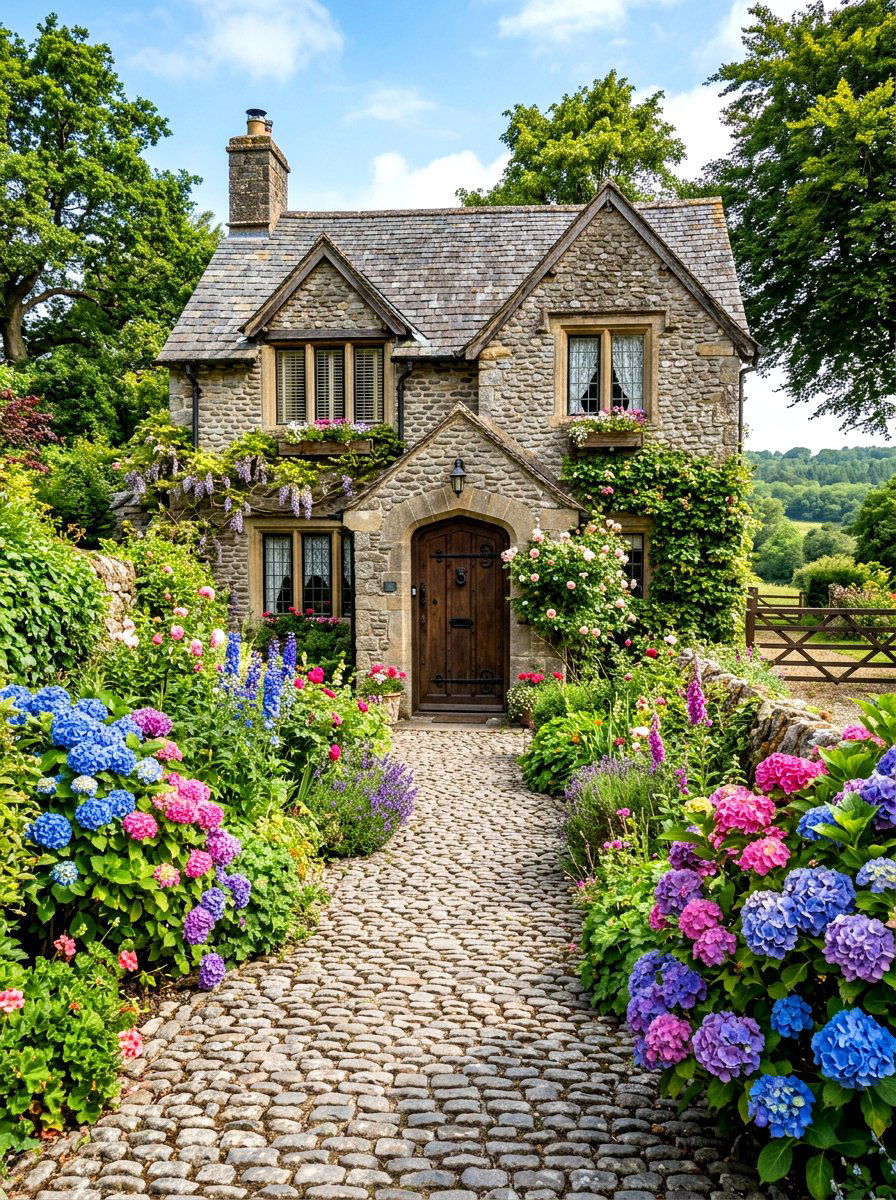 Cobblestone Style Exterior - 30 stone house exterior ideas