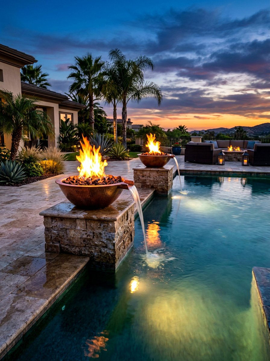 Cocktail bar veranda - 30 resort style backyard lounge ideas