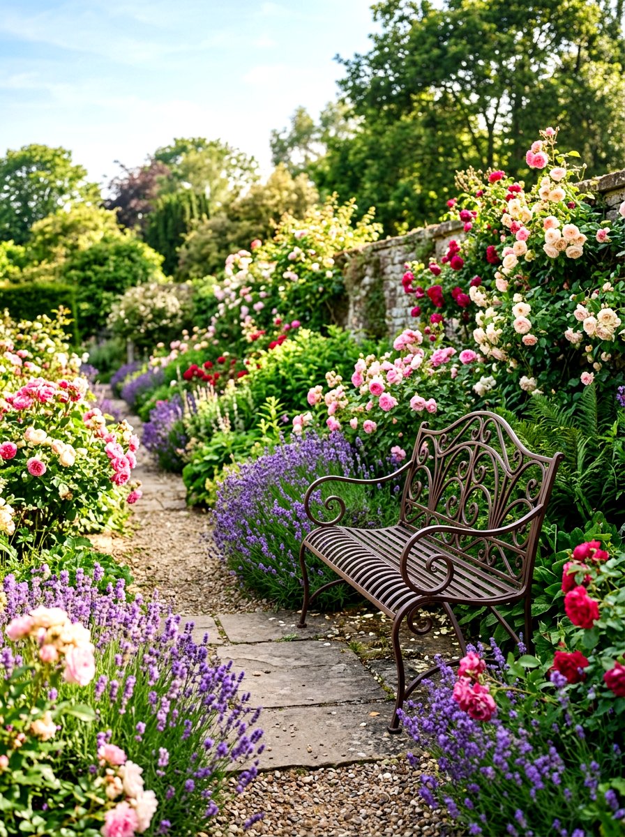 Cocoa Metal Garden Bench Pathway - 30 cocoa patio furniture ideas