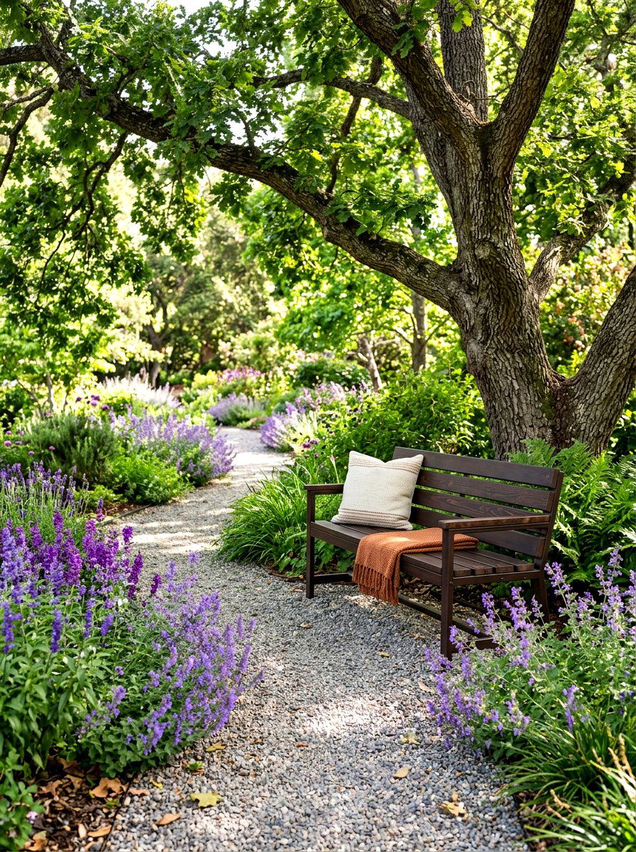 Cocoa Wood Slat Bench Setting - 30 cocoa patio furniture ideas