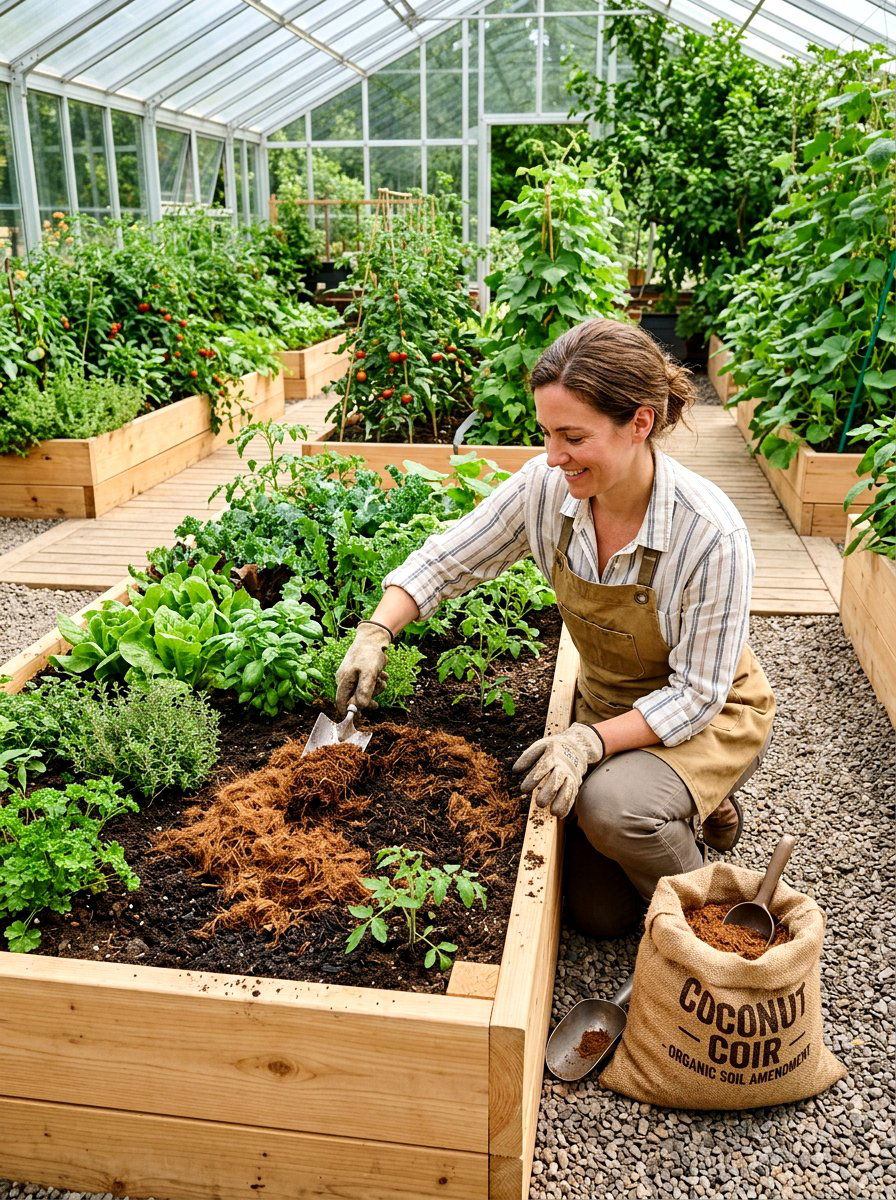 Coconut Coir Soil Amendment - 30 raised bed soil ideas