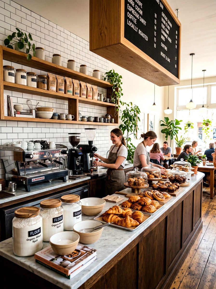Coffee And Baking Combo Bar - 30 baking station ideas