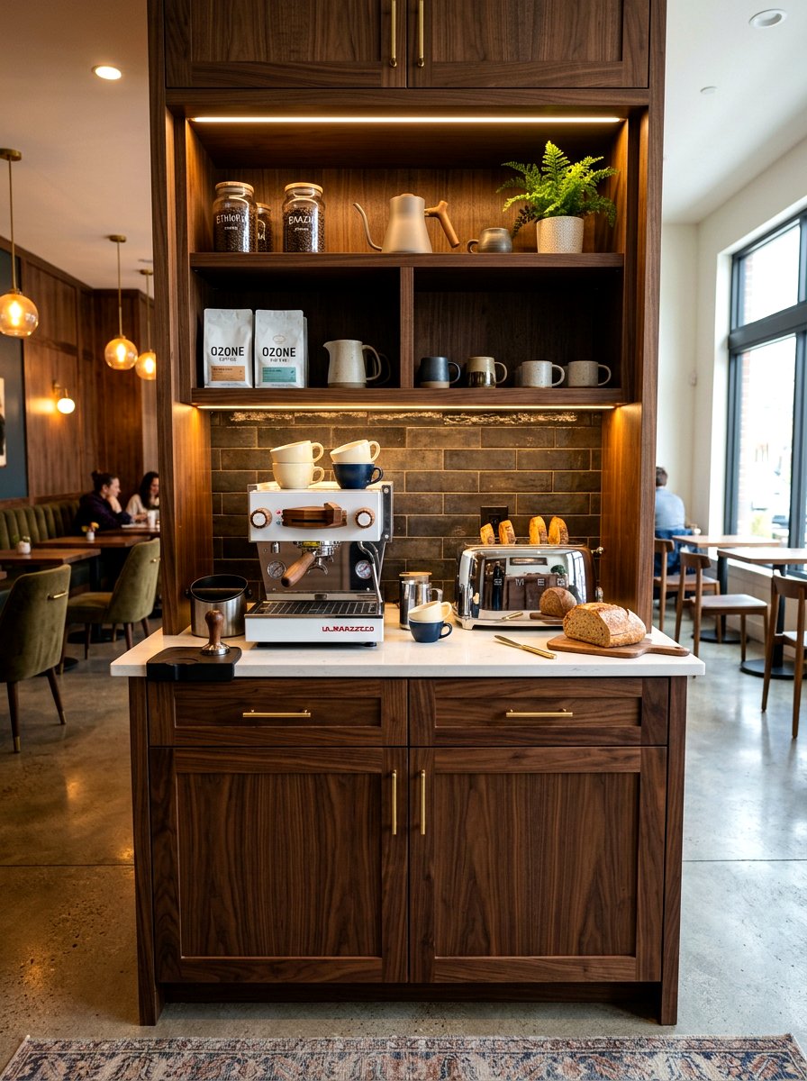 Coffee And Toaster Station - 30 hidden toaster garage ideas