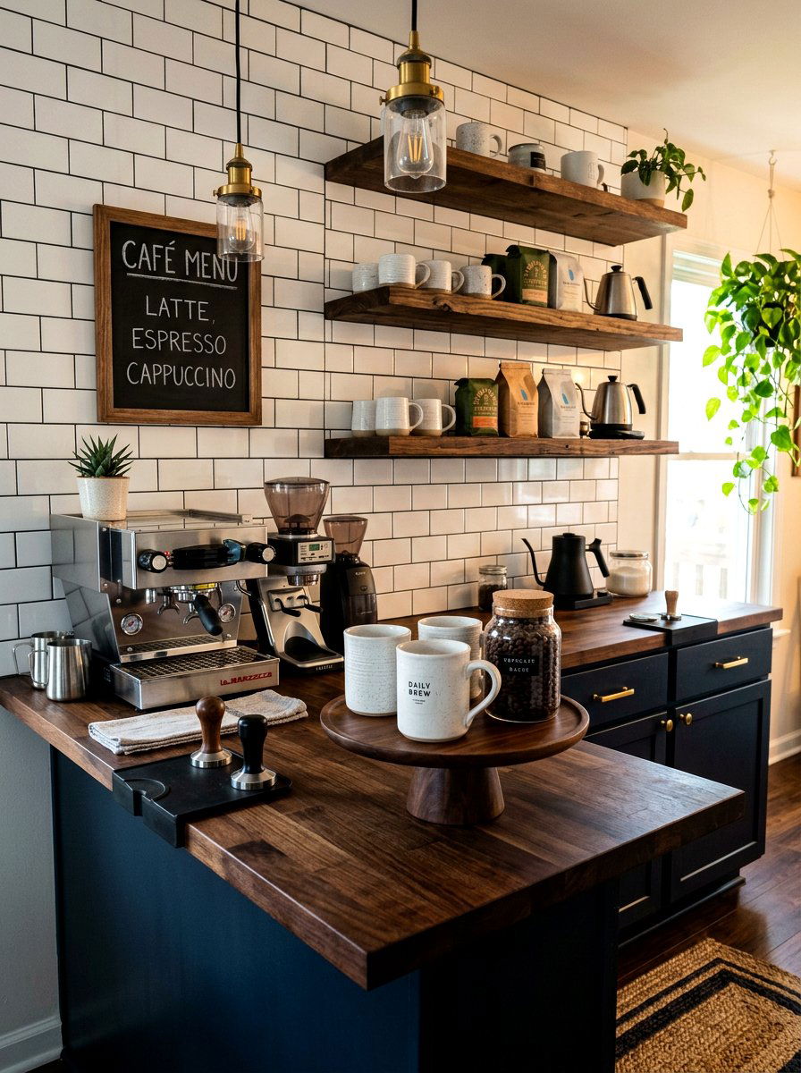 Coffee Bar Cake Stand - 30 cake stand kitchen styling ideas