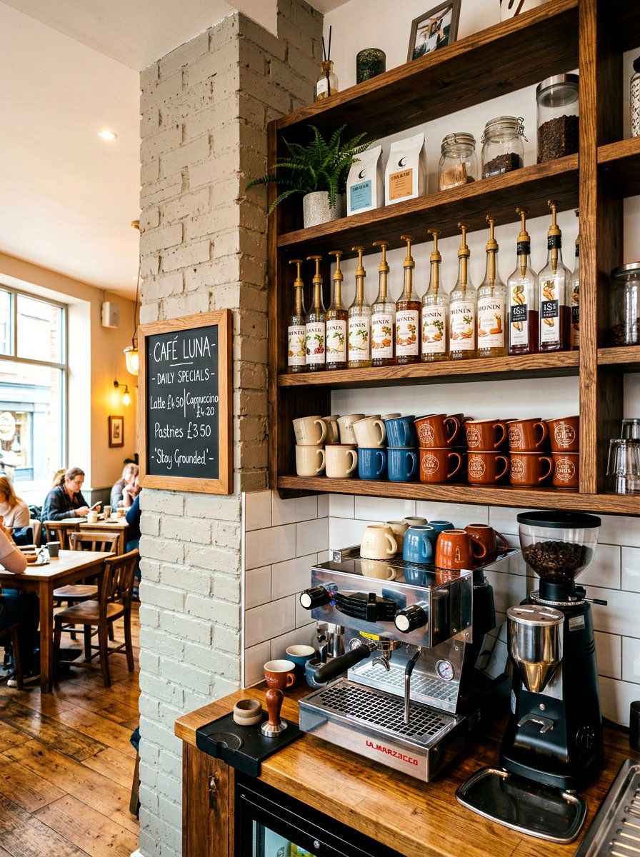 Coffee Bar Corner Shelving Setup - 30 breakfast corner shelves ideas