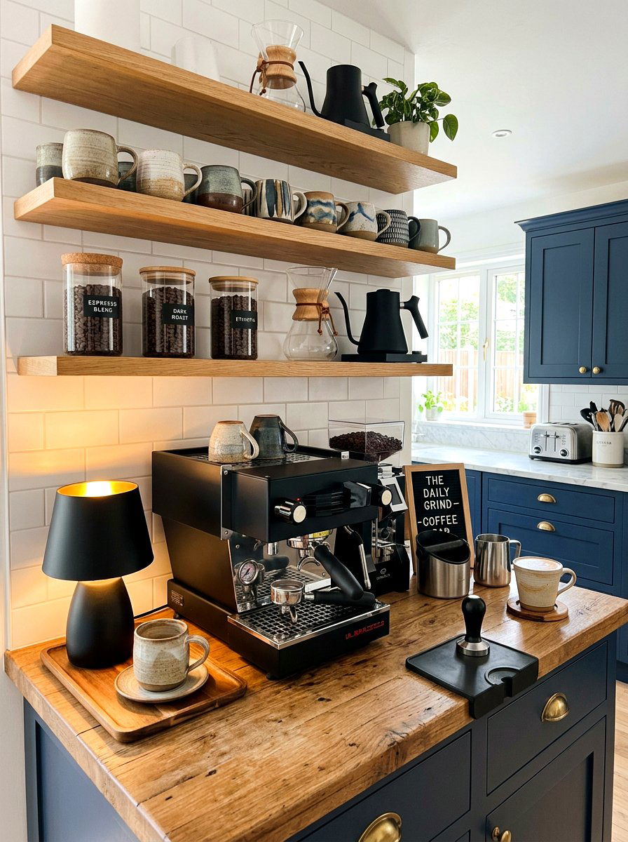 Coffee Bar Kitchen Lamp - 30 mini lamp on kitchen counter ideas