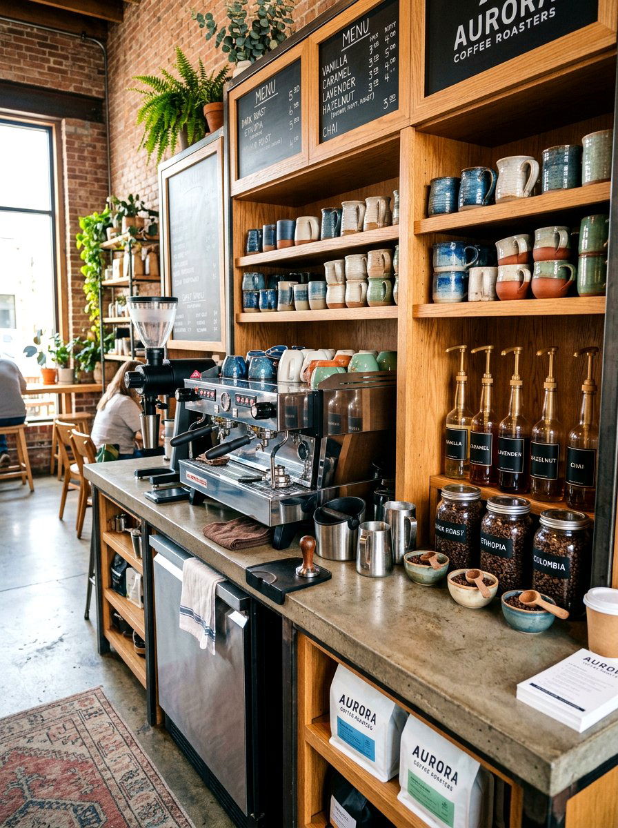 Coffee Bar Setup - 30 beverage station party ideas
