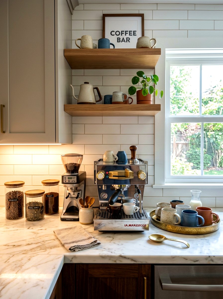 Coffee Bar Station - 30 stylish host home ideas