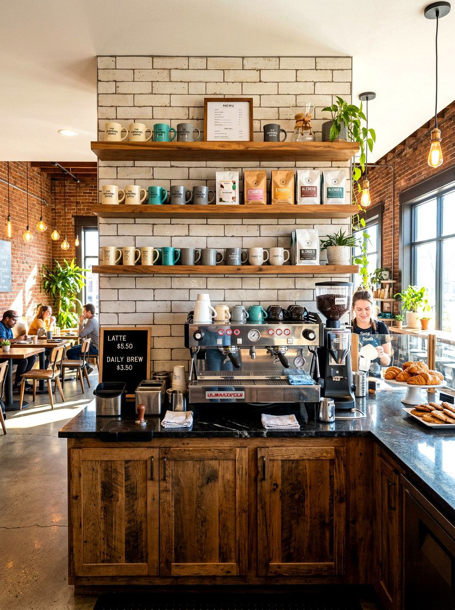 Coffee Bar Station - 30 small utility nook ideas