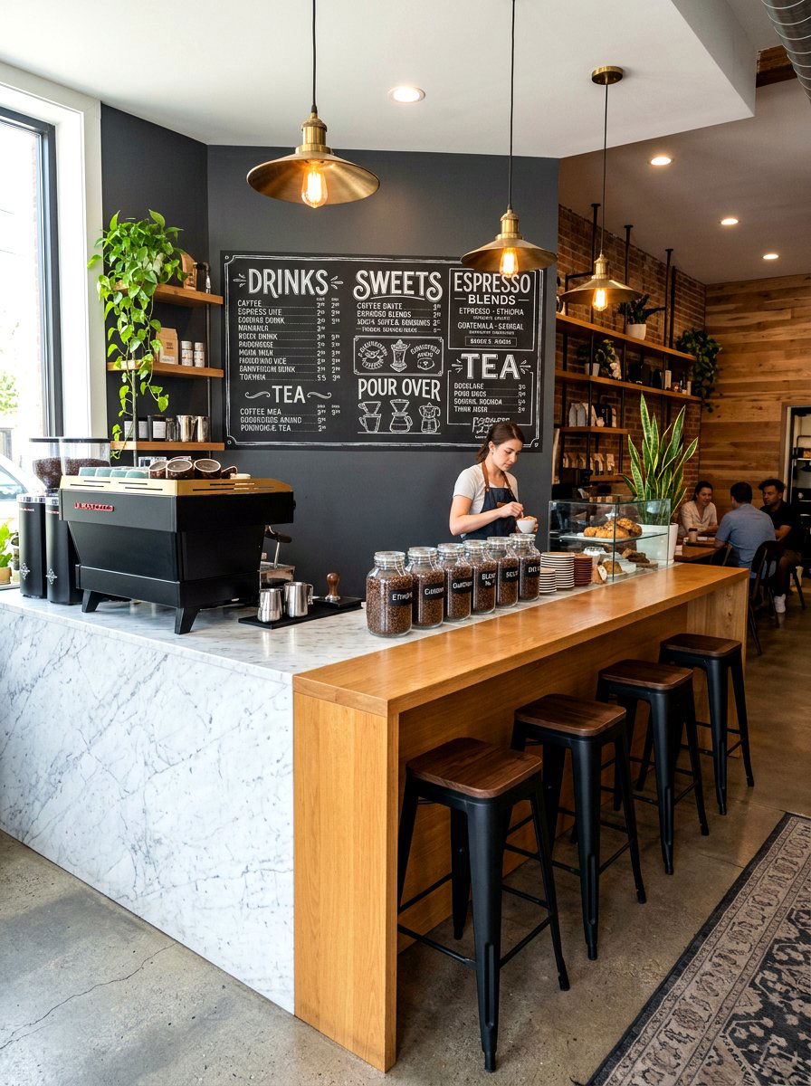 Coffee Bar - 30 home retreat room ideas