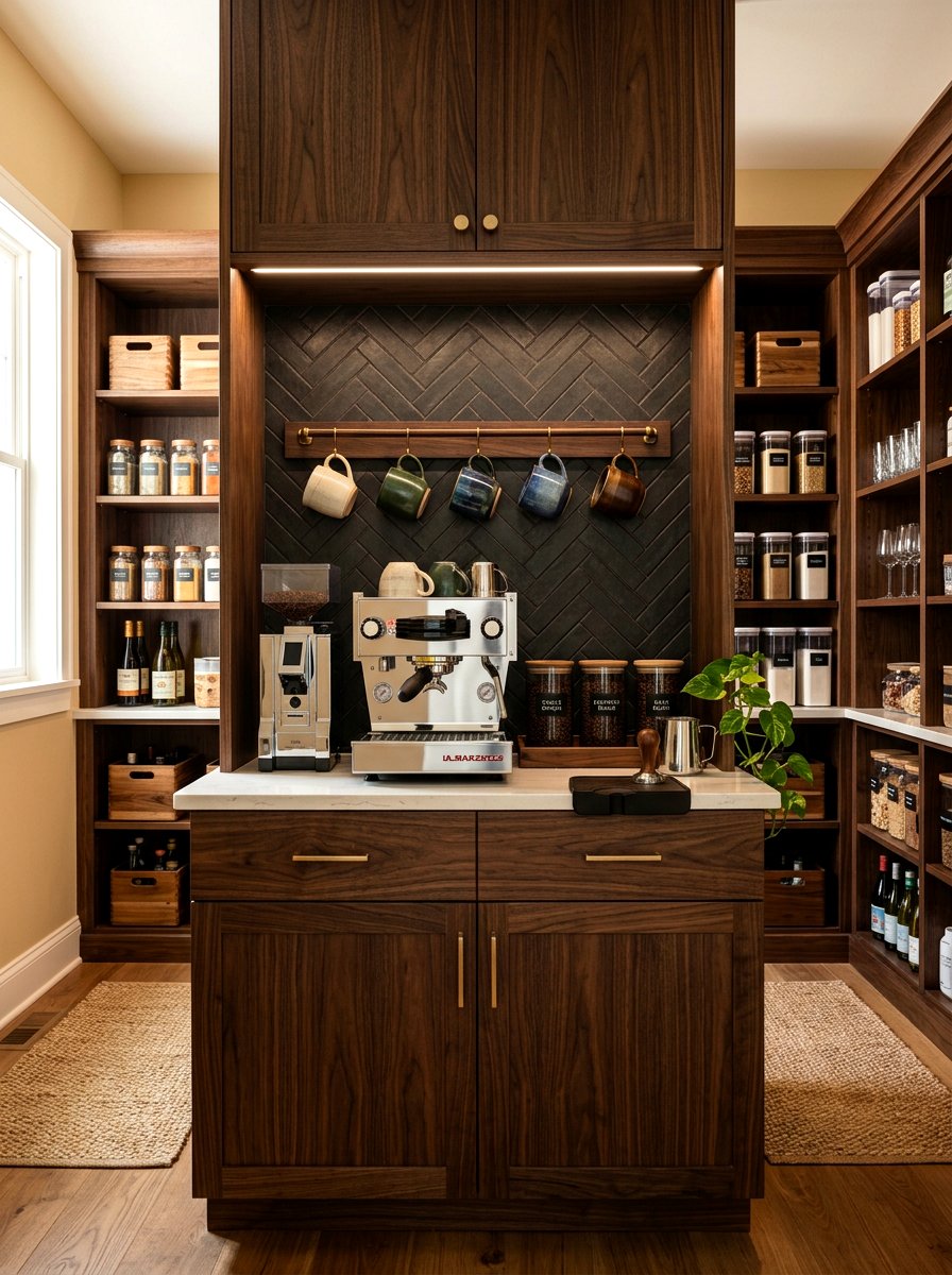 Coffee Station Setup - 30 pantry reset ideas