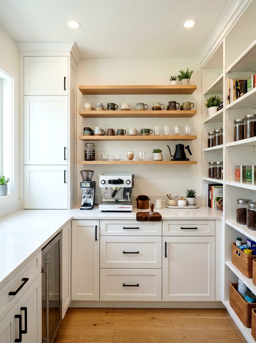 Coffee Station Walk In Pantry - 30 walk in pantry cafe ideas
