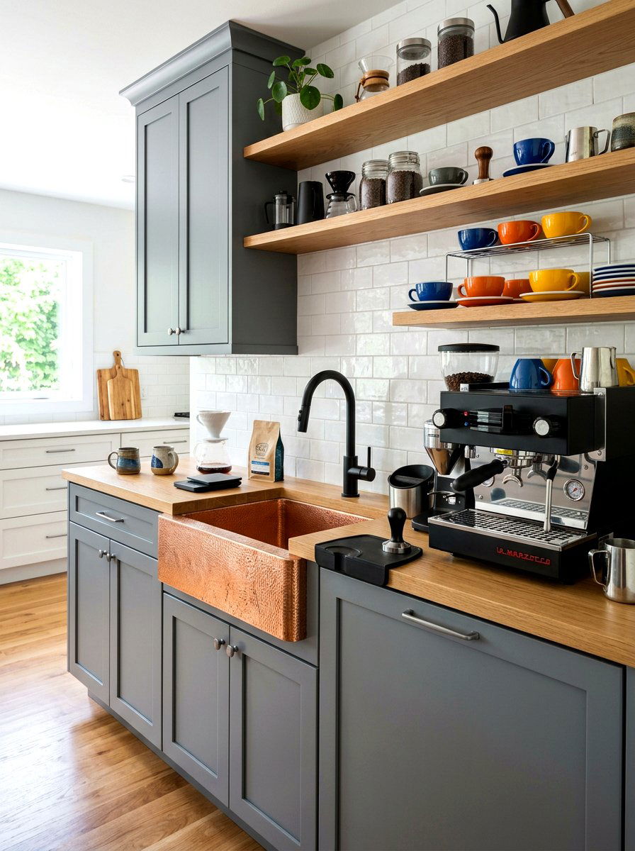 Coffee Station With Sink - 30 espresso nook kitchen ideas