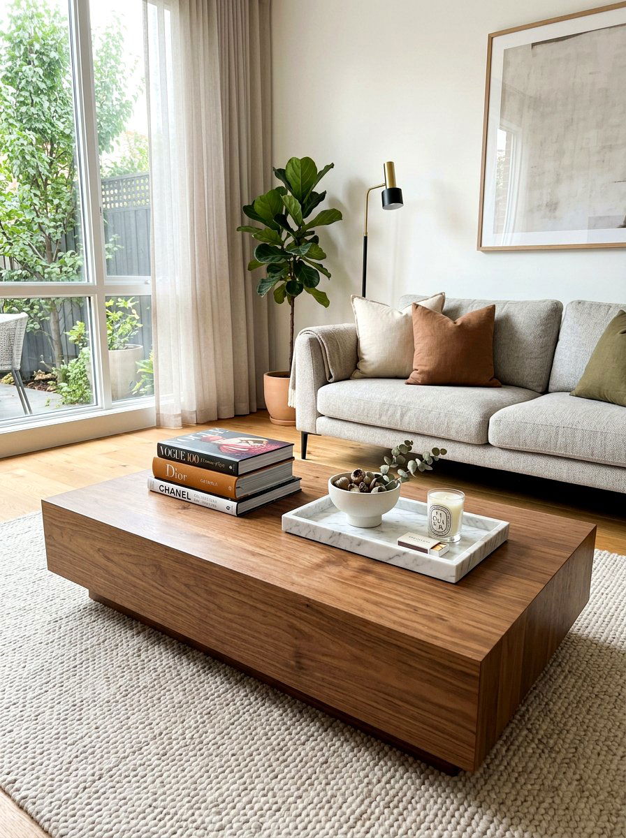 Coffee Table Book Arrangement - 30 stacked books decor ideas