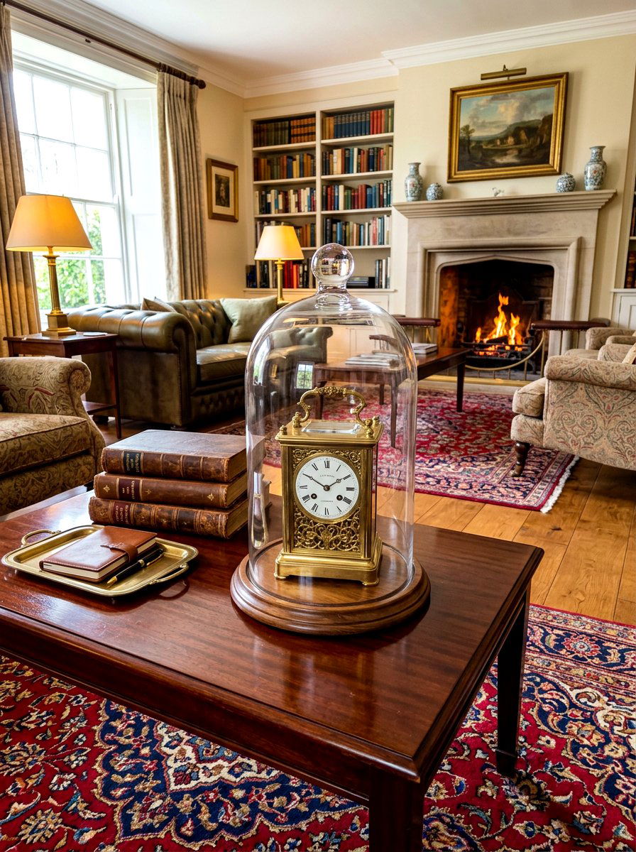 Coffee Table Glass Cloche - 30 coffee table styling ideas