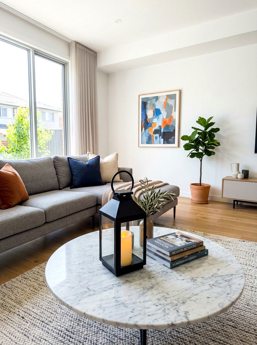 Coffee Table Lantern - 30 lantern decor ideas