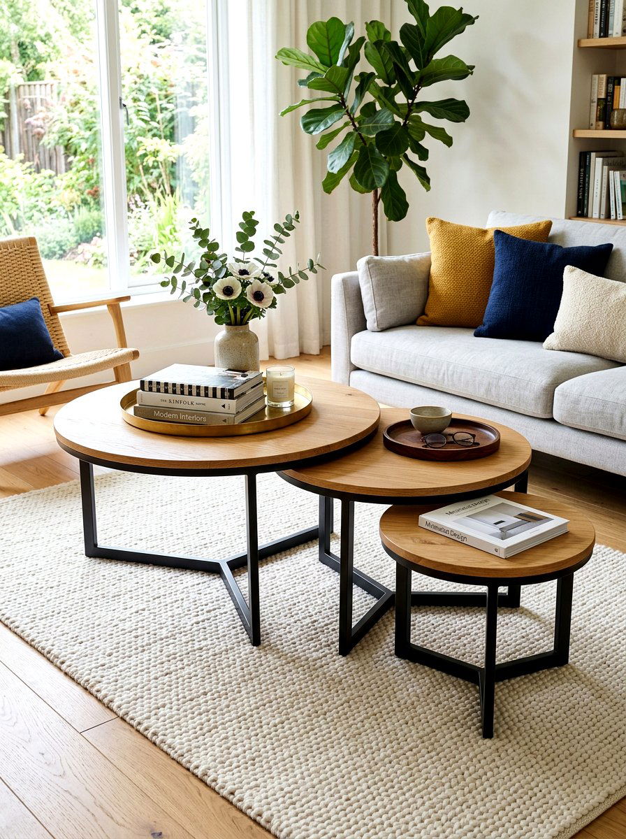 Coffee Table Nesting Set - 30 nesting table ideas