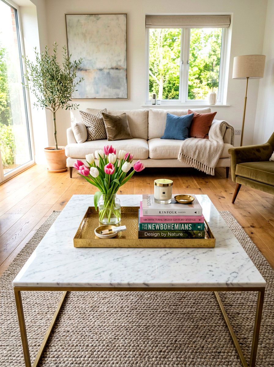 Coffee Table Styling - 30 spring reset home ideas