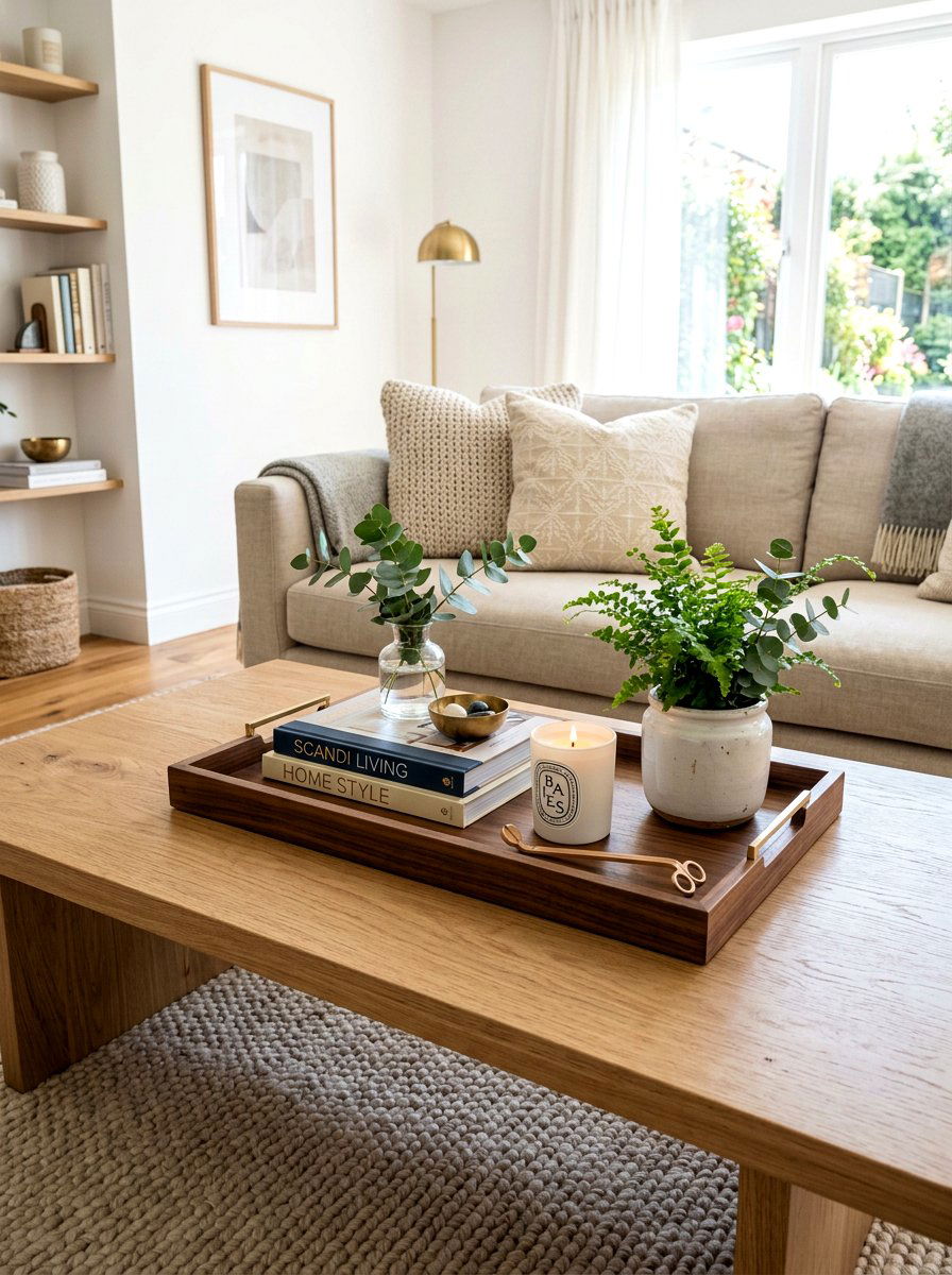 Coffee Table Tray - 30 decorative object styling ideas