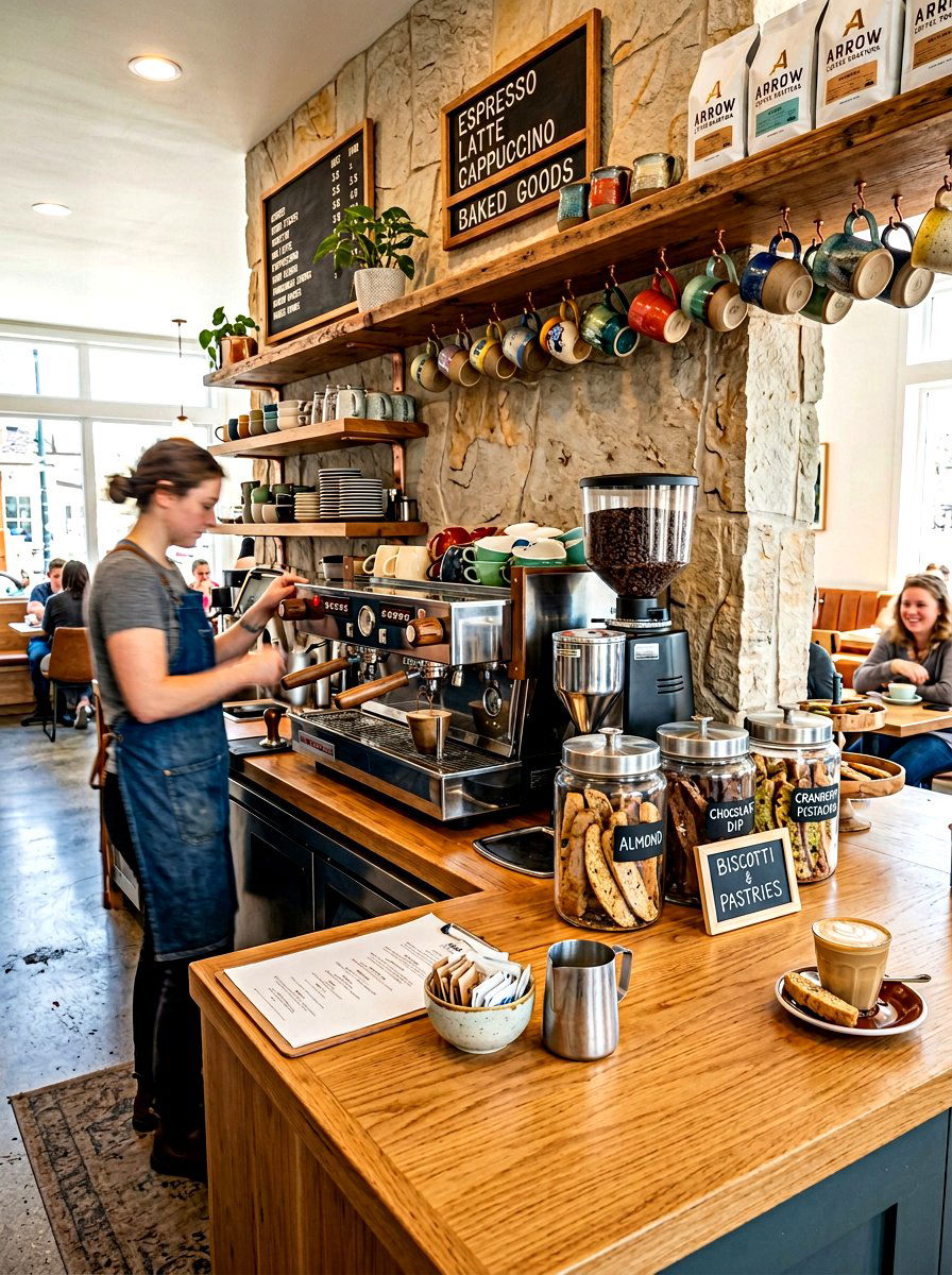 Coffee and snack bar combo - 30 pantry snack zone ideas