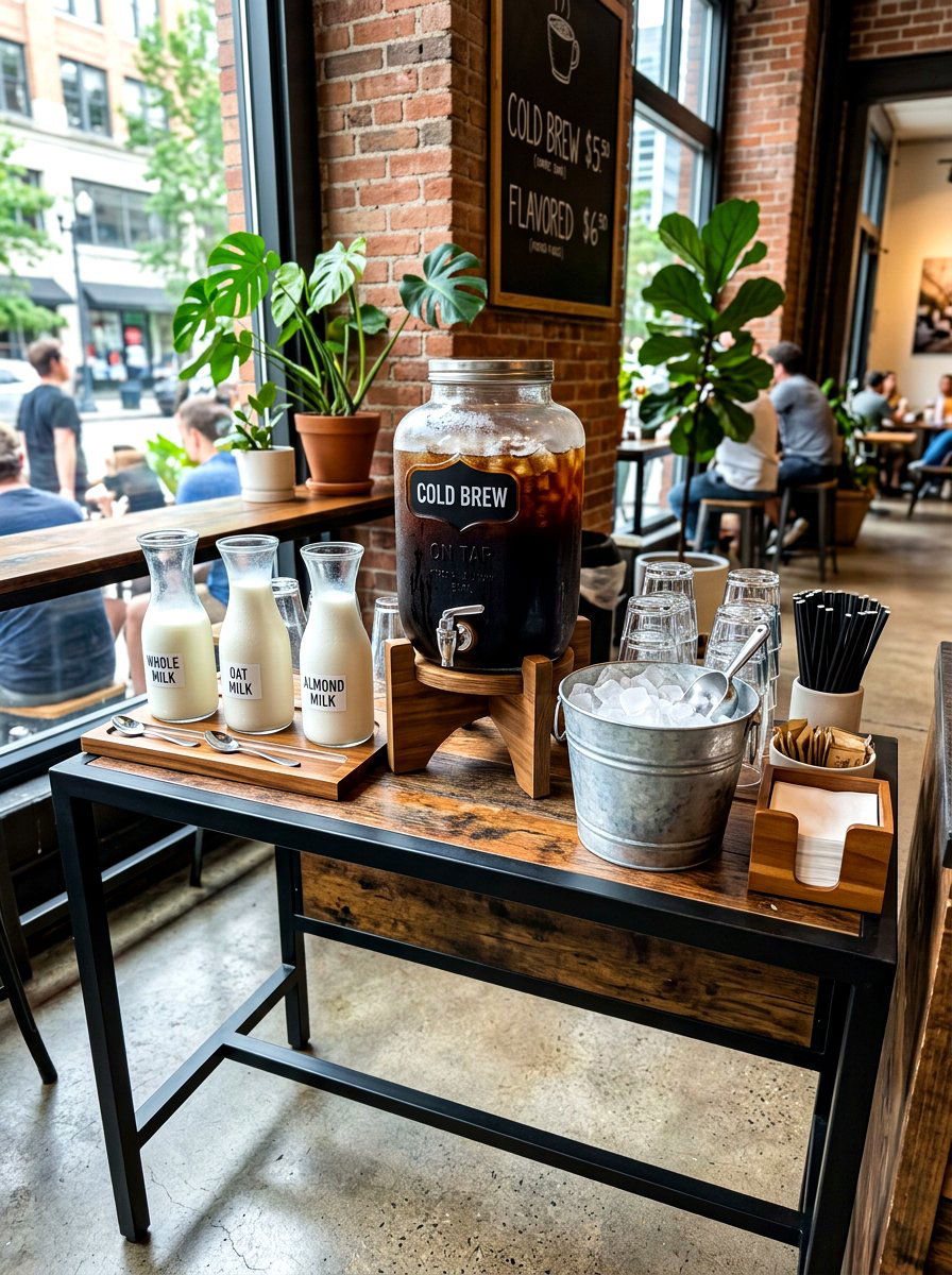 Cold Brew Station - 30 beverage station party ideas