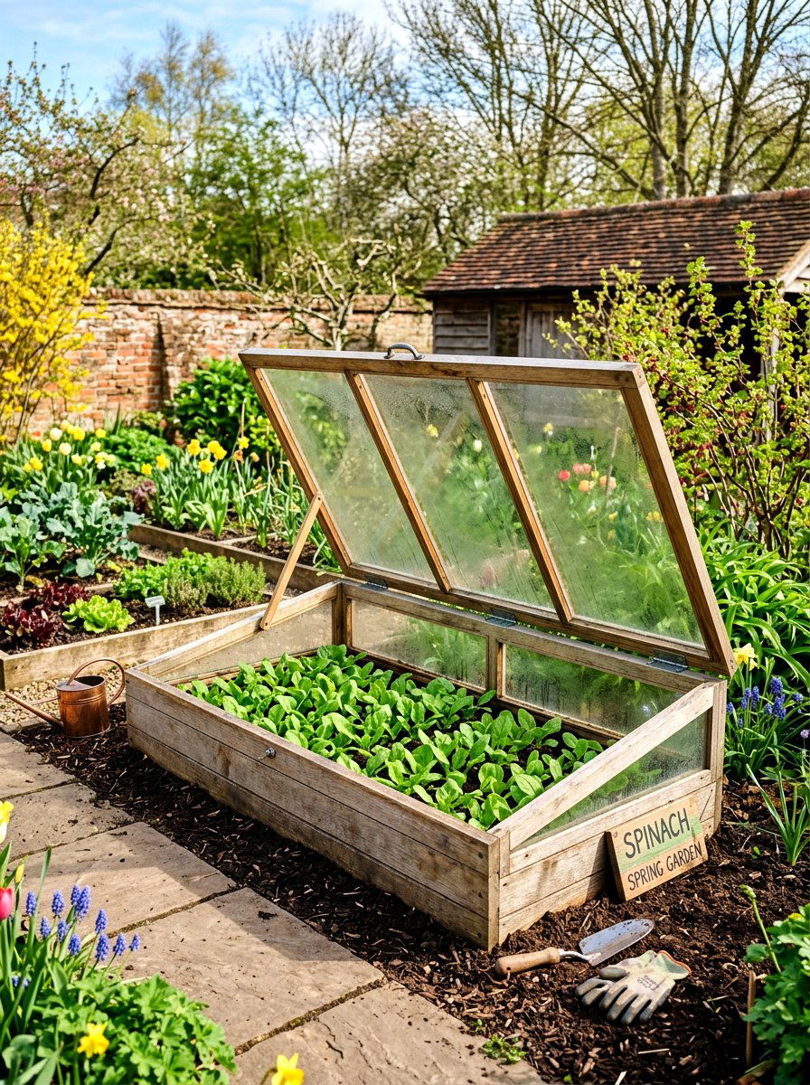 Cold Frame Garden - 30 easy vegetable garden ideas