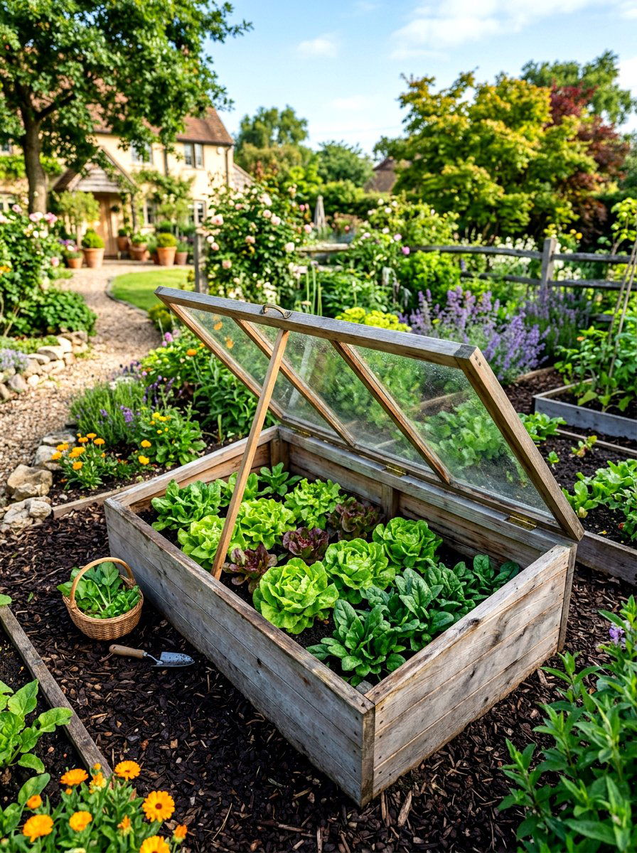 Cold Frame Greenhouse - 30 budget greenhouse ideas