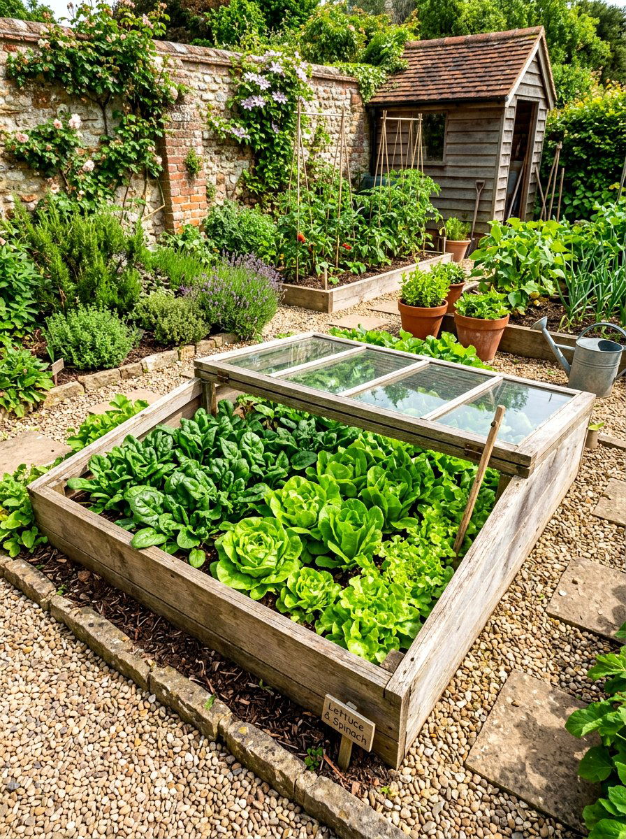 Cold frame gardening - 30 fall garden ideas