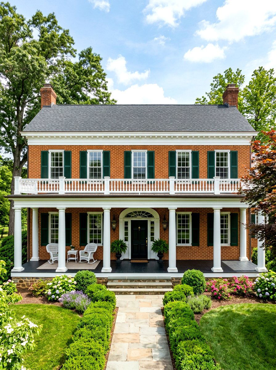 Colonial Front Porch Roof - 30 front porch roof ideas
