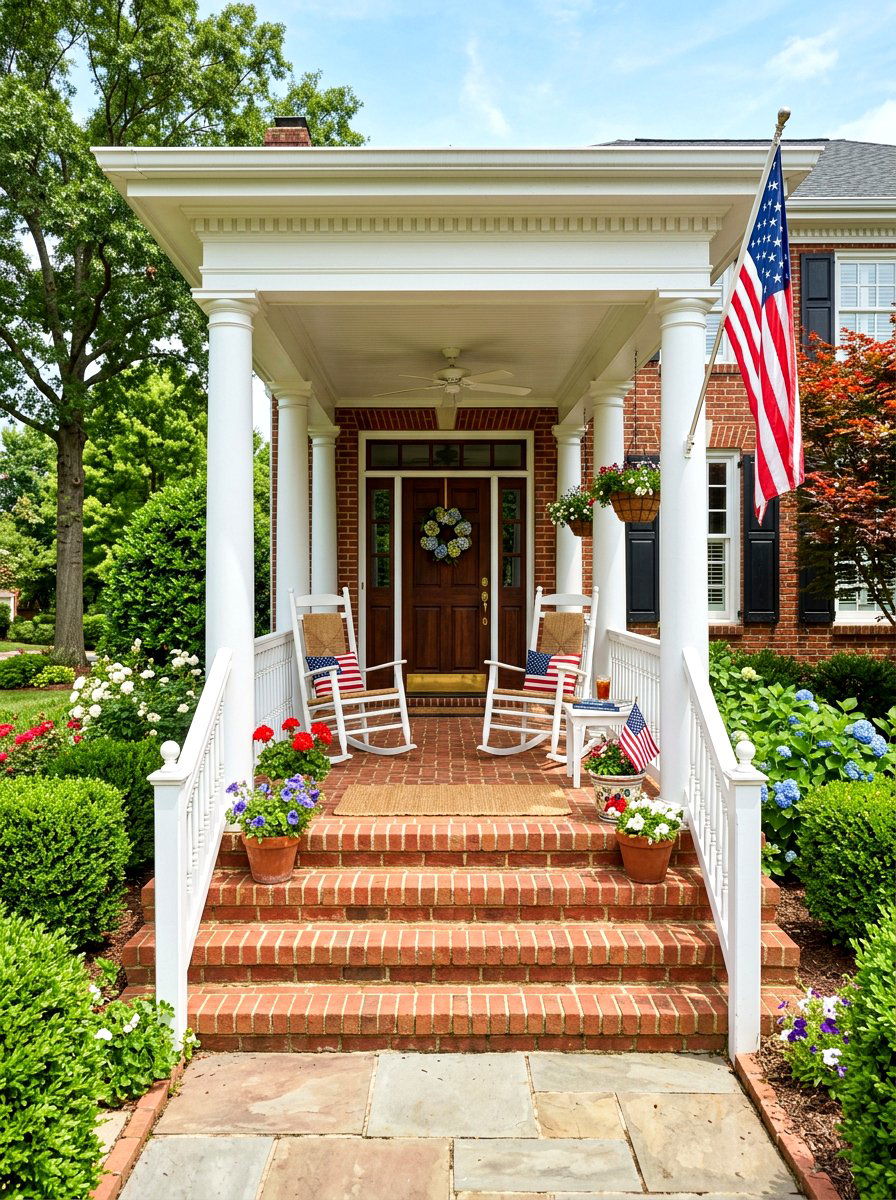 30 Brick Stoop Ideas to Upgrade Your Front Entry This Weekend