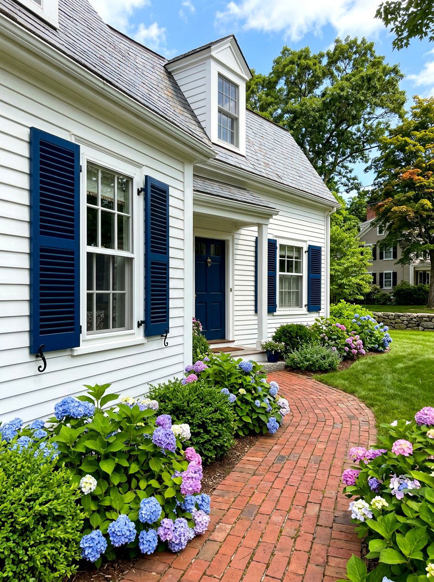 Colonial Window Shutters - 30 heritage exterior ideas