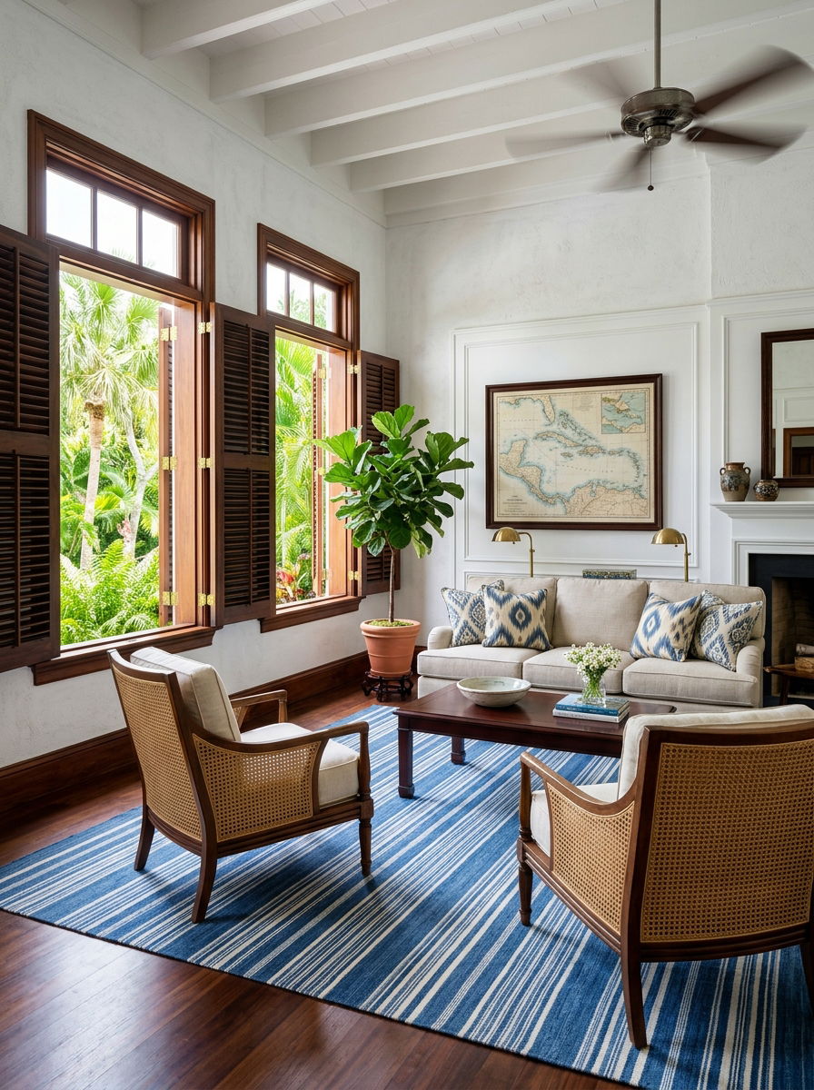 Colonial style living room - 30 heritage lounge room ideas