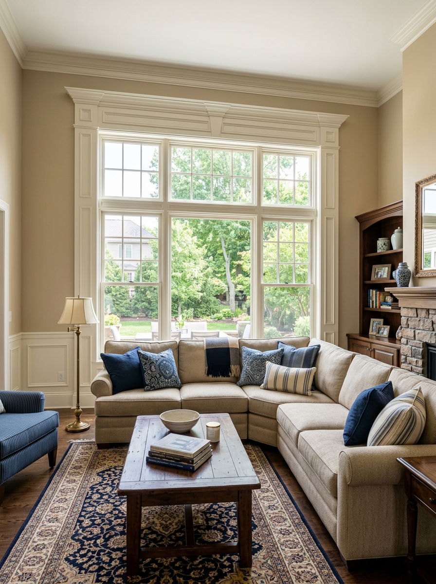 Colonial window casing - 30 window trim ideas