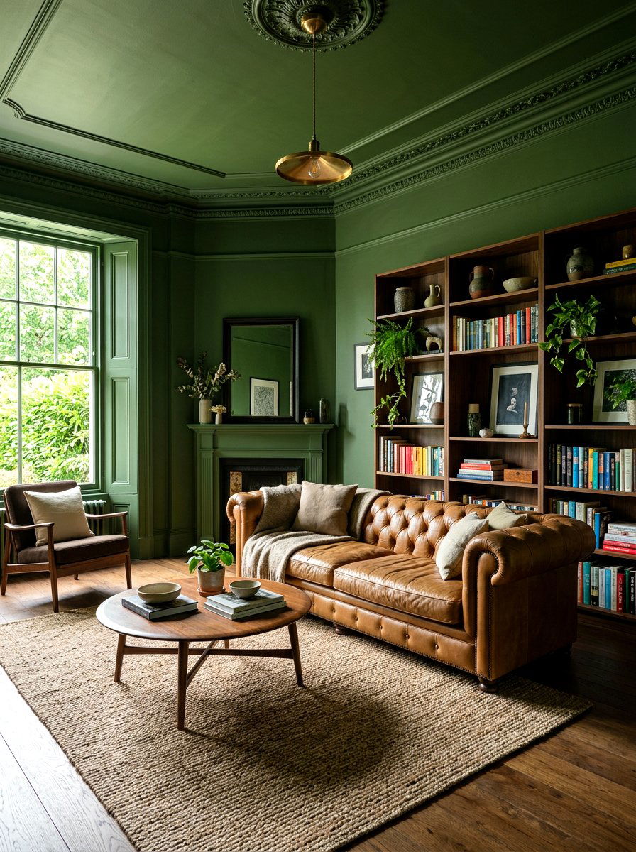 Color drenching technique - 30 viral apartment decor ideas