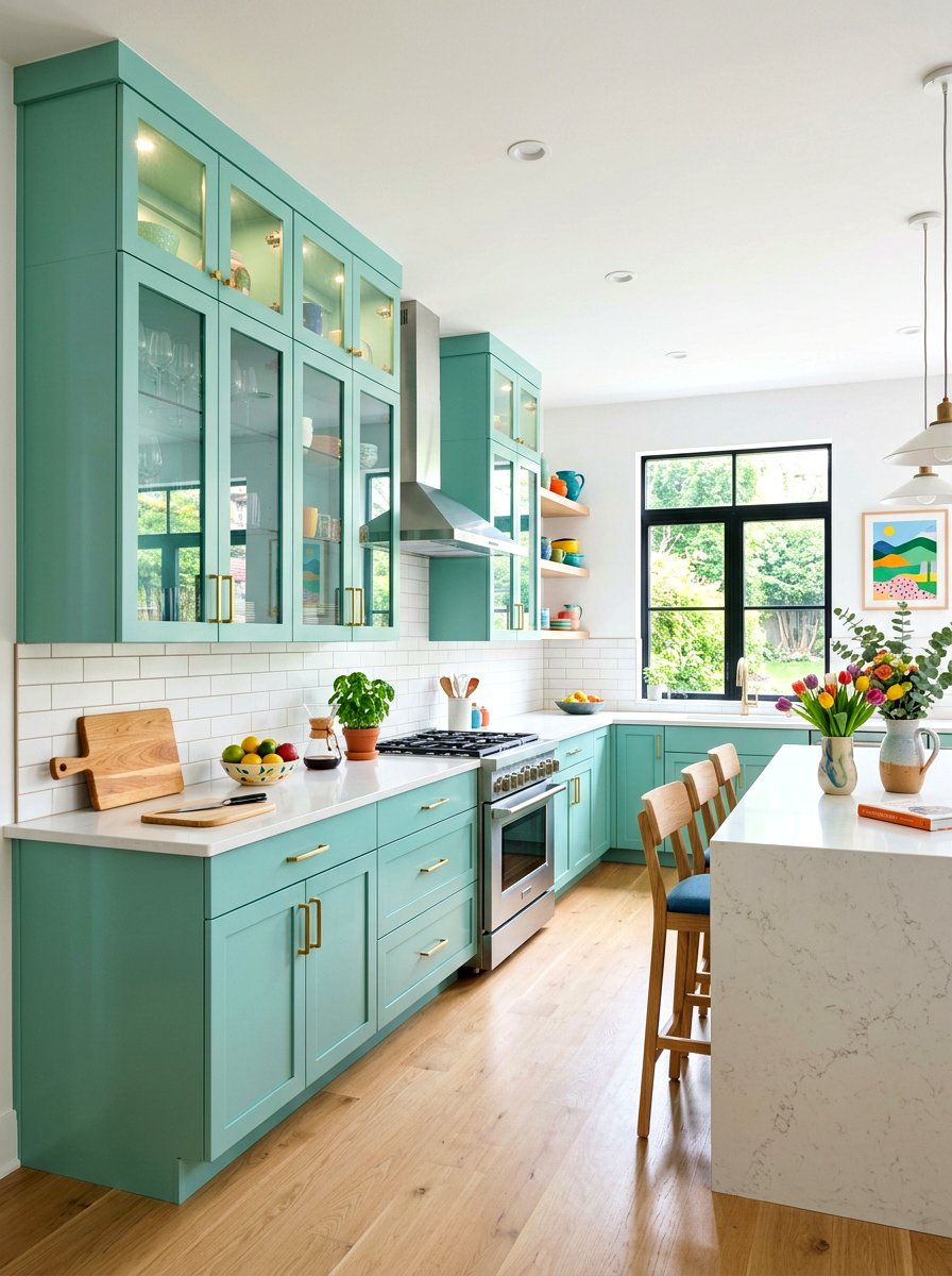 30 Glass Front Kitchen Cabinet Ideas to Upgrade Your Storage