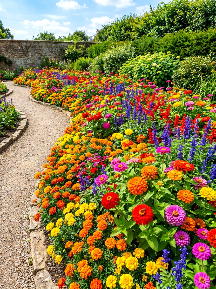 30 Front Porch Flower Bed Ideas for Lush, Colorful Curb Appeal