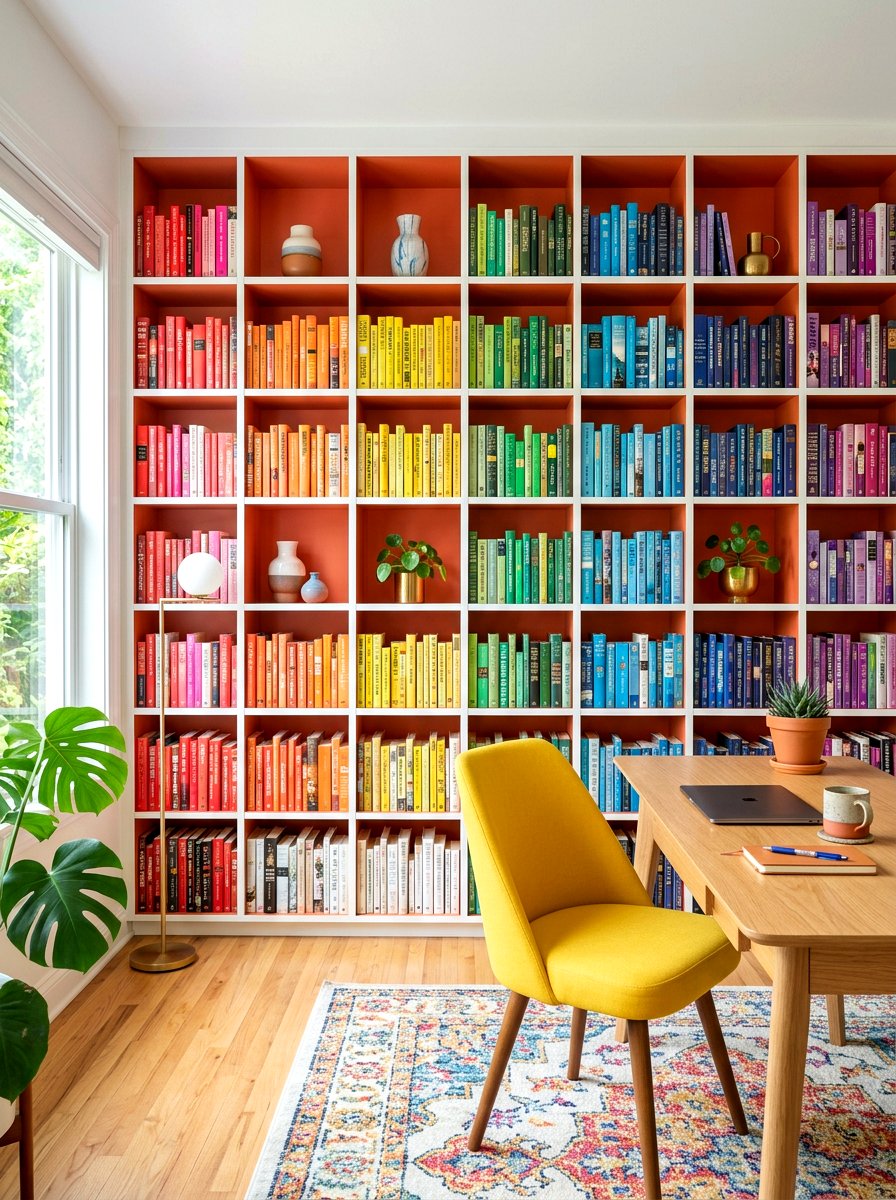 30 Bookshelf Wall Office Ideas for a Productive, Stylish Setup